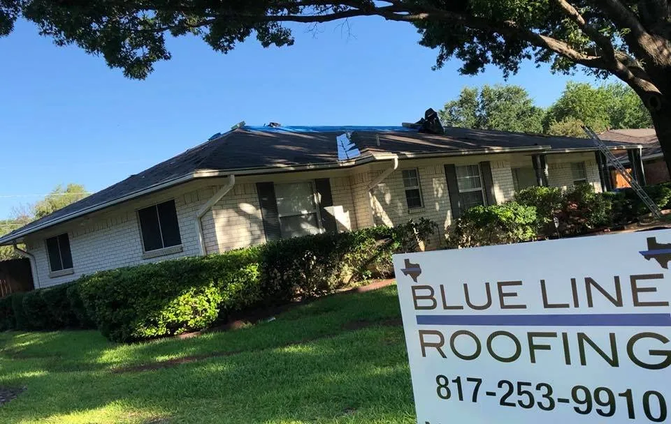 Slide of Blue Line Roofing