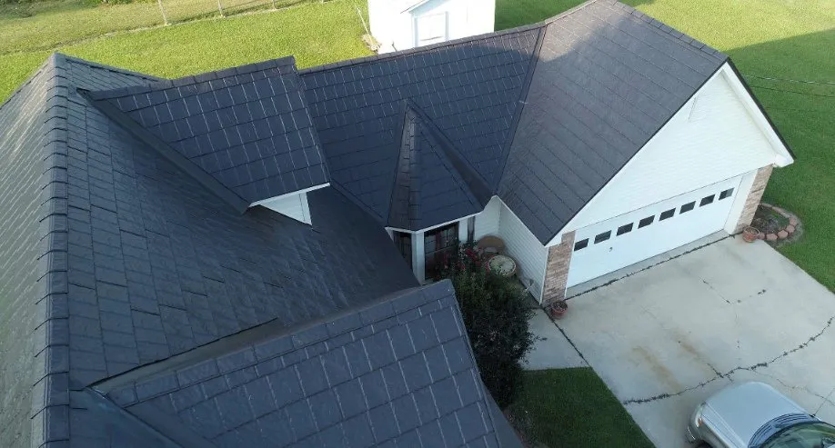 Slide of Blue Monkey Roofing