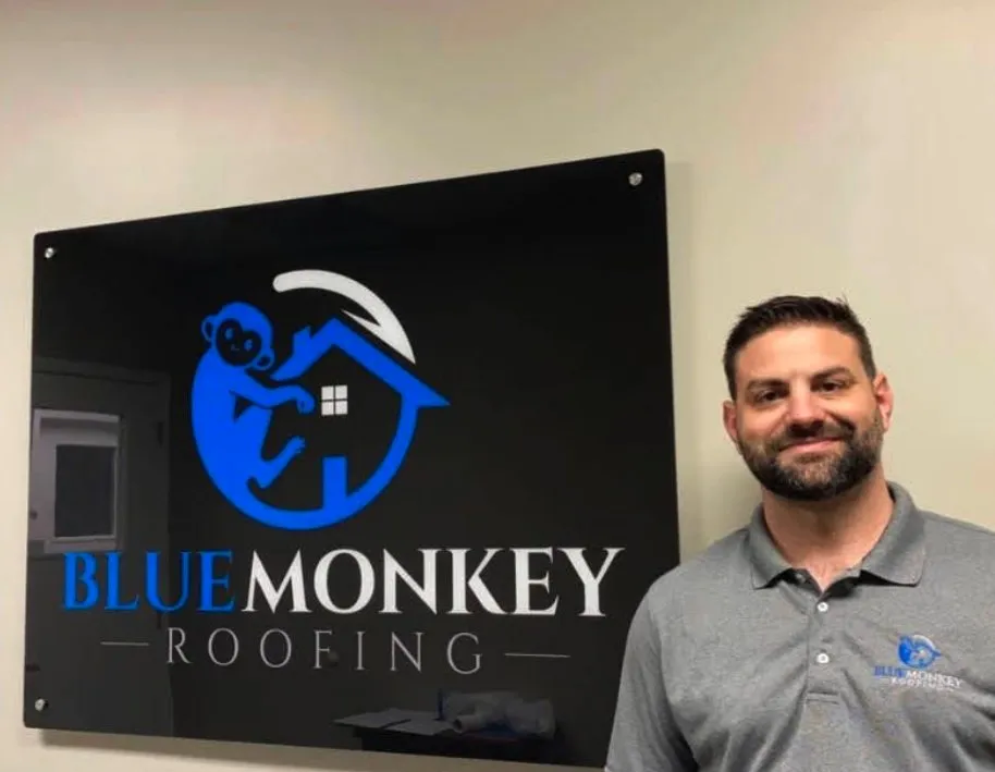 Slide of Blue Monkey Roofing