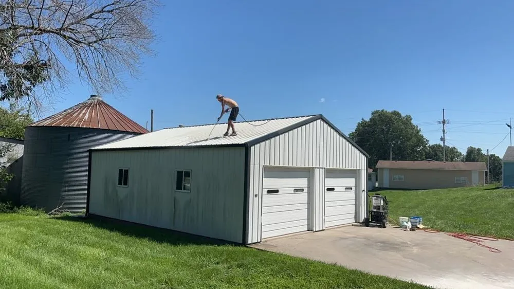 Slide of Blue Mule Construction