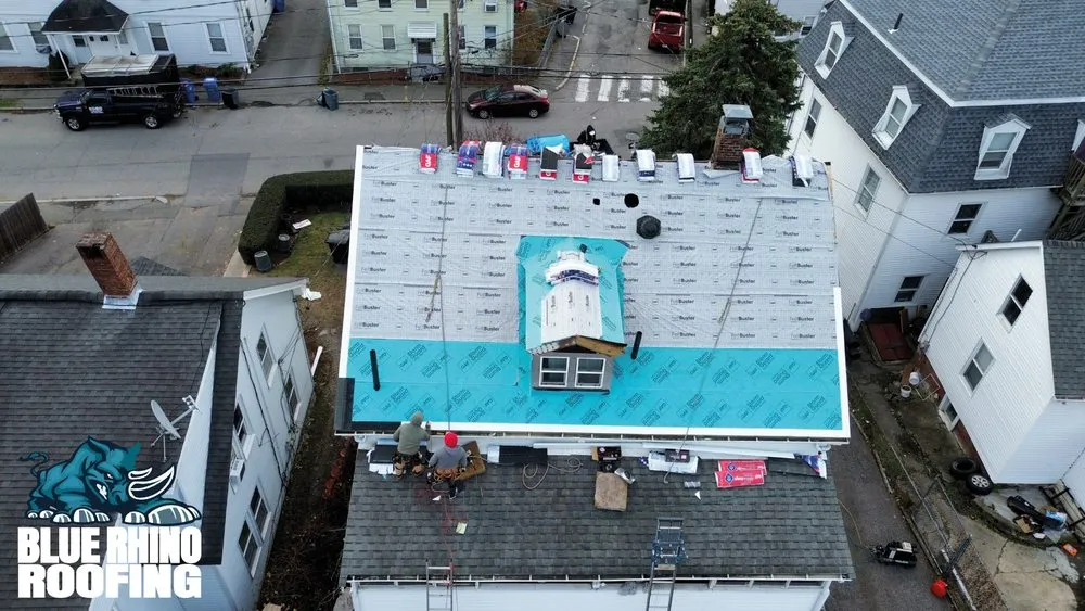 Slide of Blue Rhino Roofing