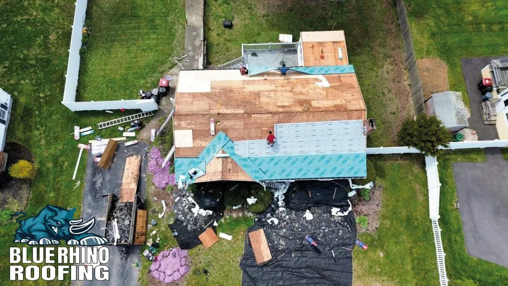 Slide of Blue Rhino Roofing