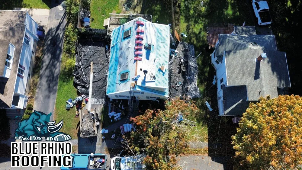 Slide of Blue Rhino Roofing