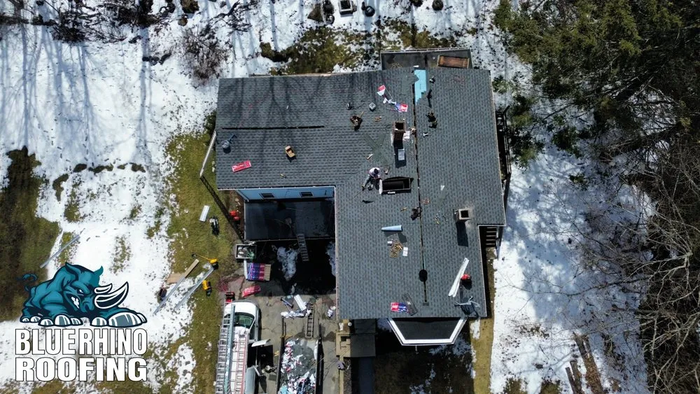 Slide of Blue Rhino Roofing