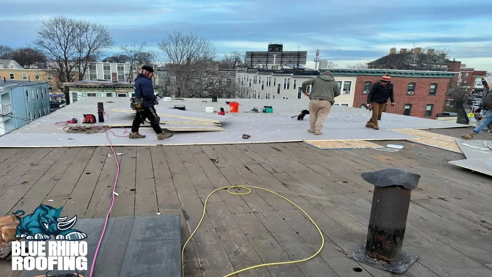 Slide of Blue Rhino Roofing