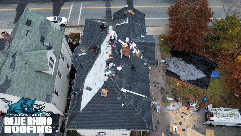 Slide of Blue Rhino Roofing