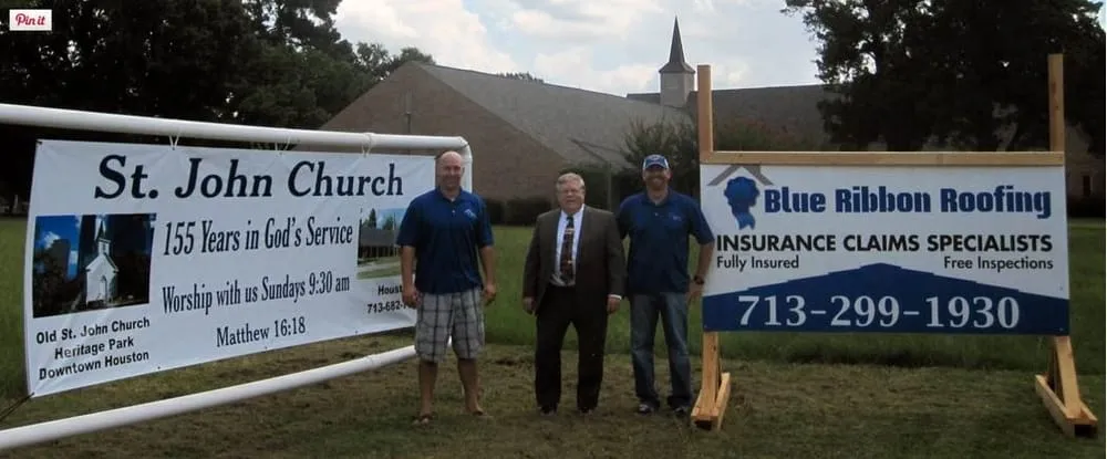 Slide of Blue Ribbon Roofing