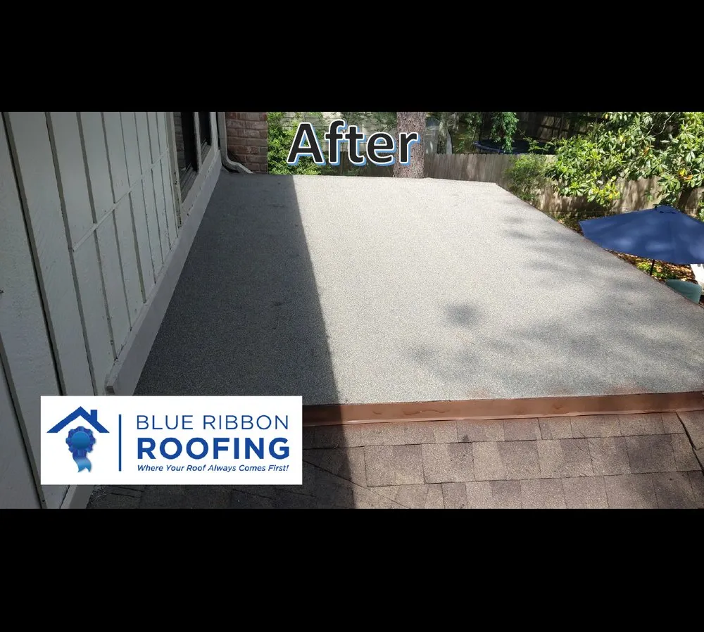 Slide of Blue Ribbon Roofing