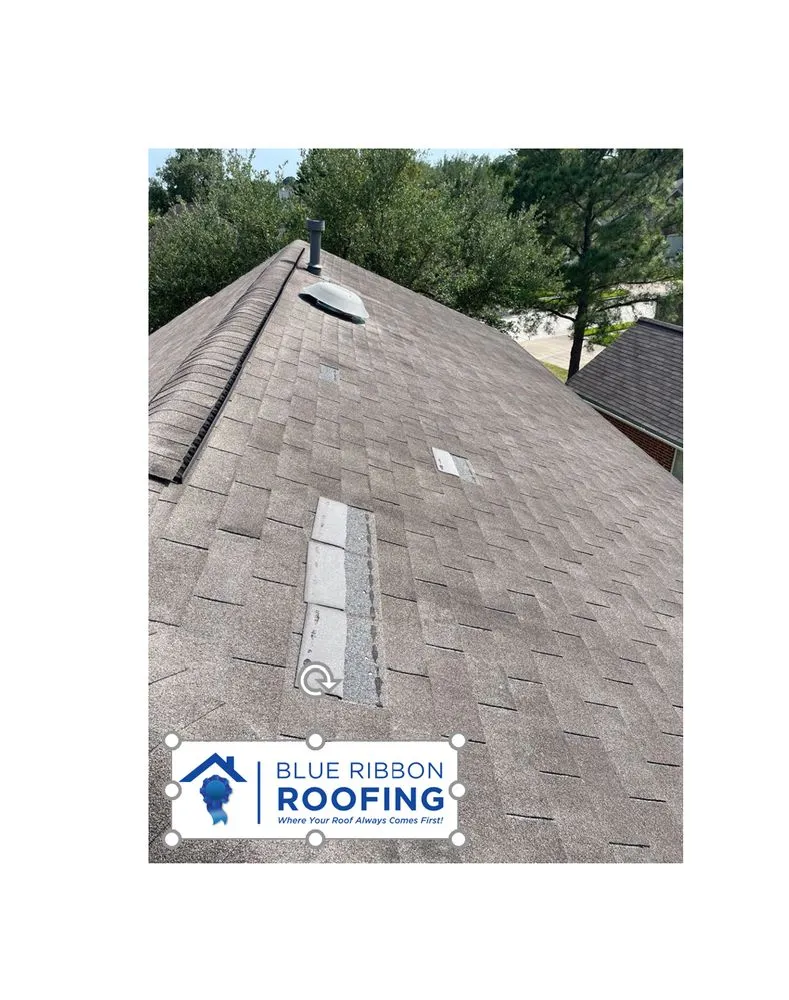 Slide of Blue Ribbon Roofing