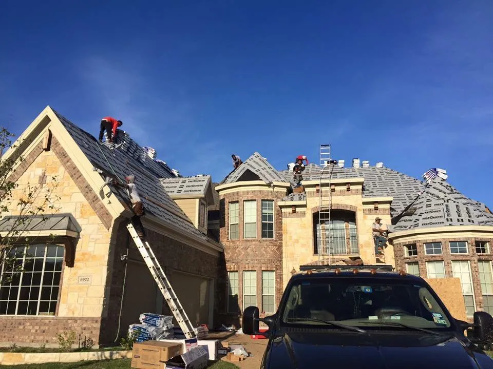 Slide of Blue Ribbon Roofing