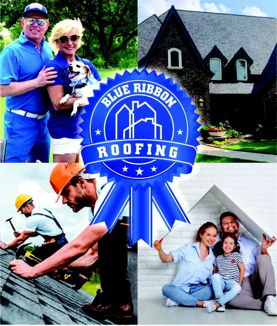 Slide of Blue Ribbon Roofing