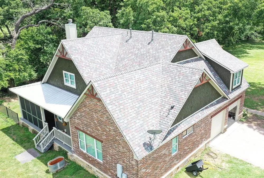 Slide of Blue Roofing
