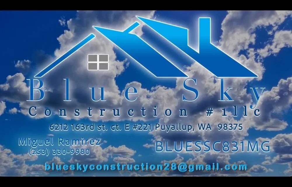 Slide of Blue Sky Construction
