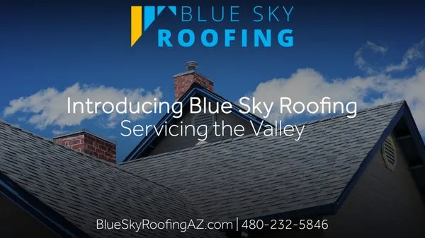 Blue Sky Roofing Logo