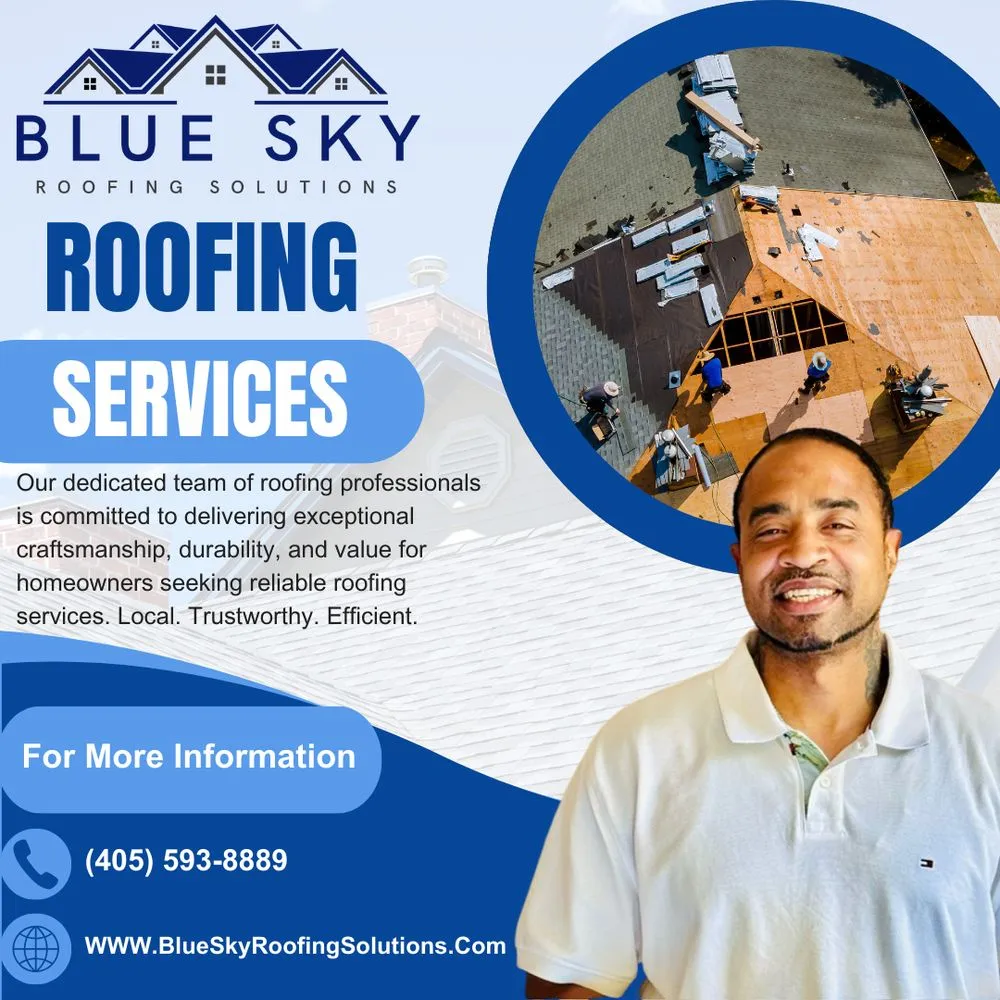 Slide of Blue Sky Roofing Solutions