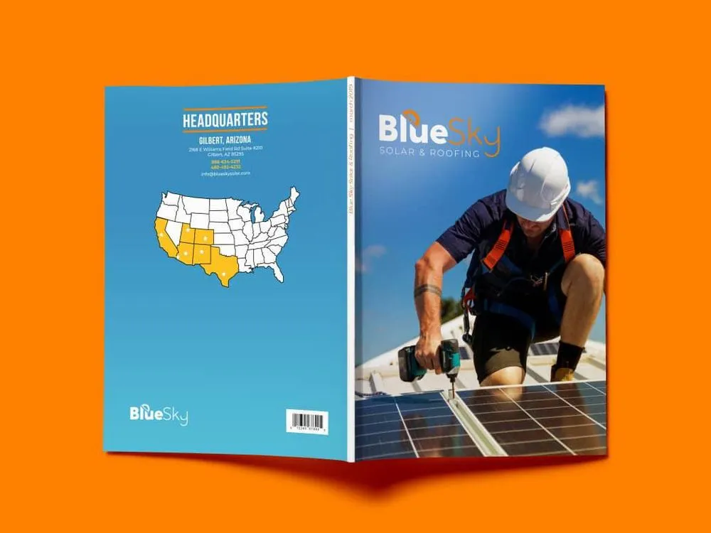 Slide of Blue Sky Solar and Roofing