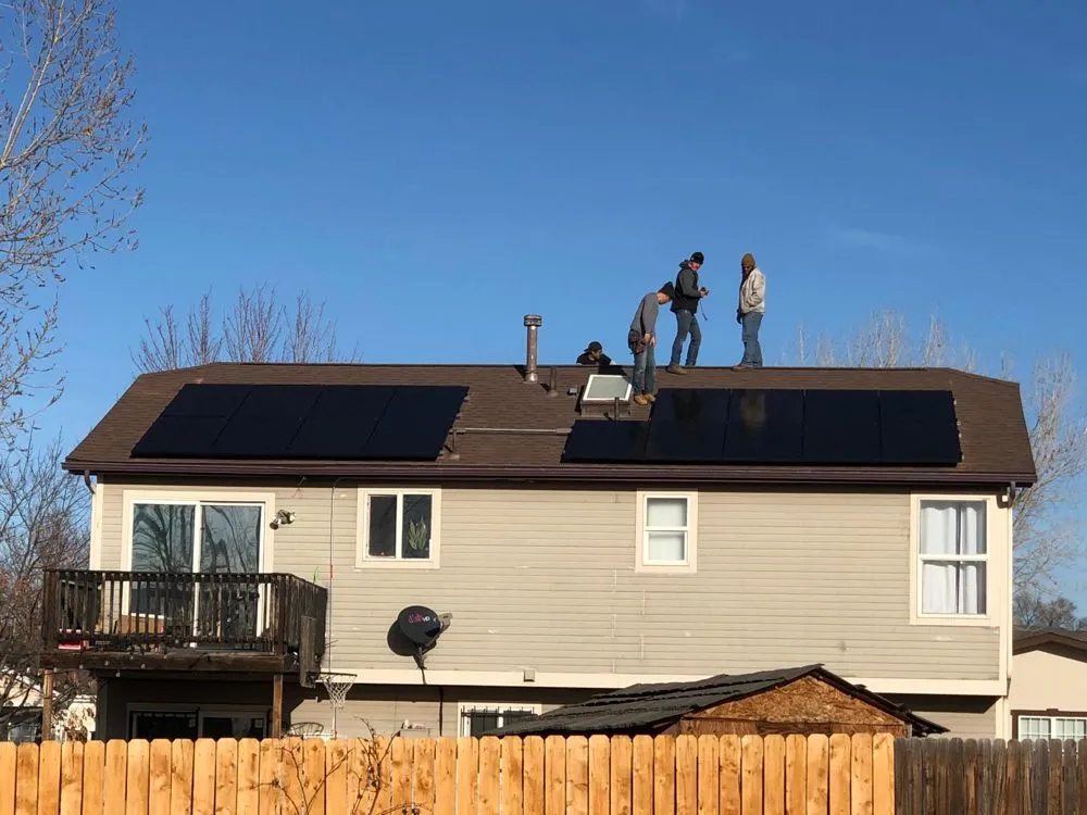 Slide of Blue Sky Solar and Roofing