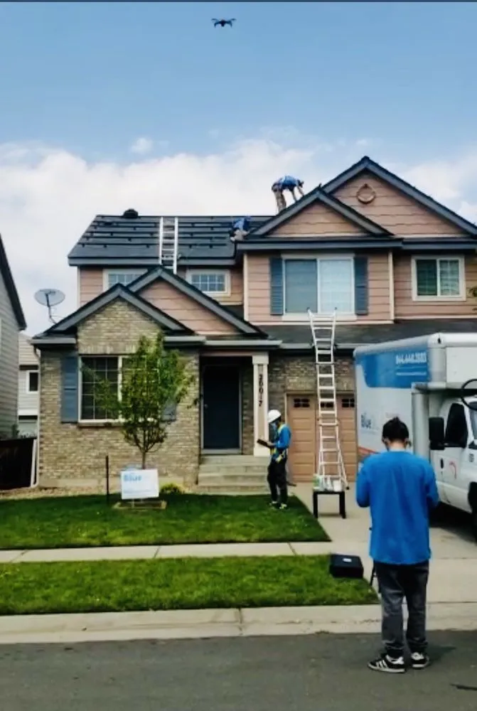 Slide of Blue Sky Solar and Roofing