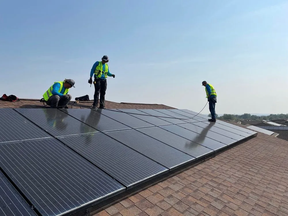 Slide of Blue Sky Solar and Roofing