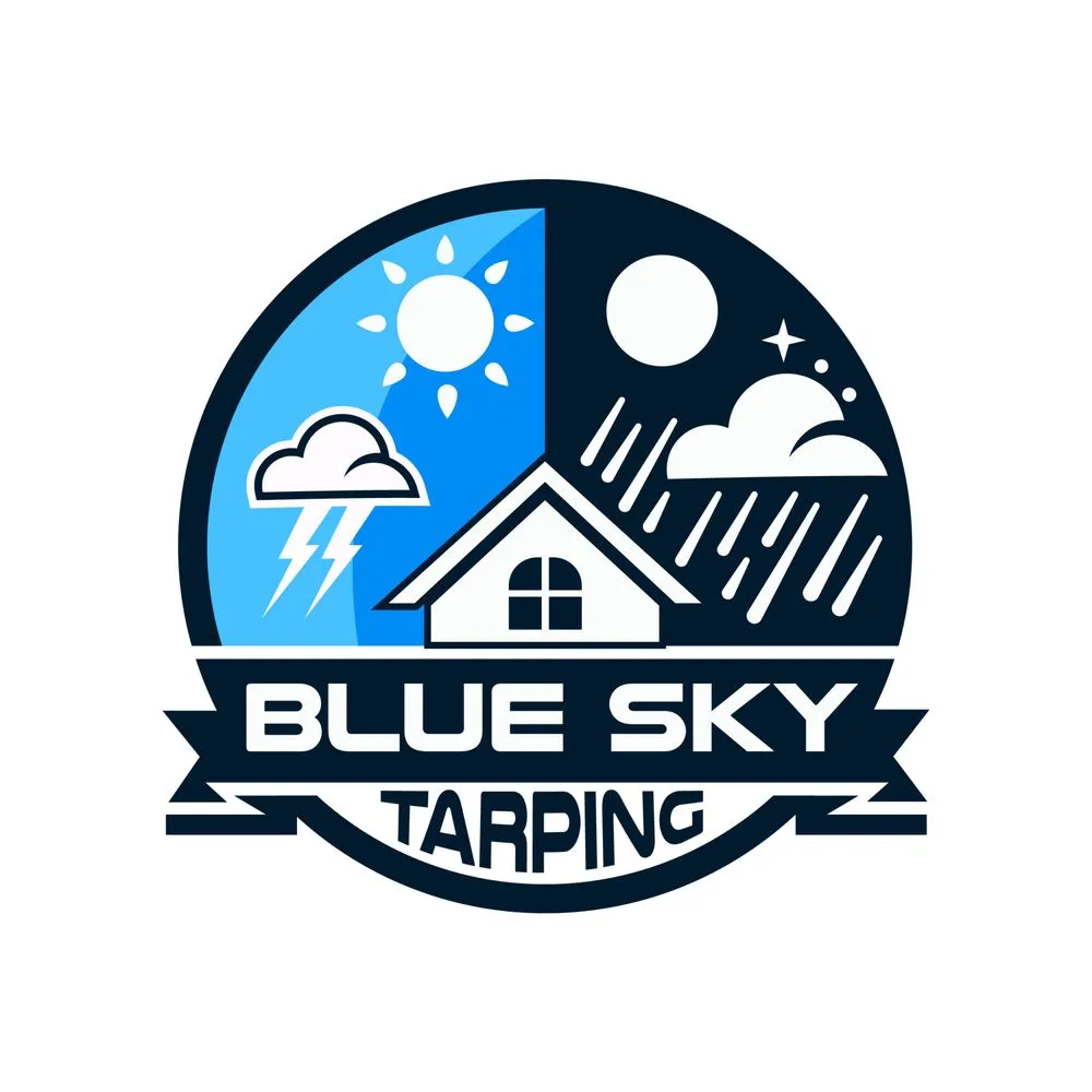 Slide of Blue Sky Tarping