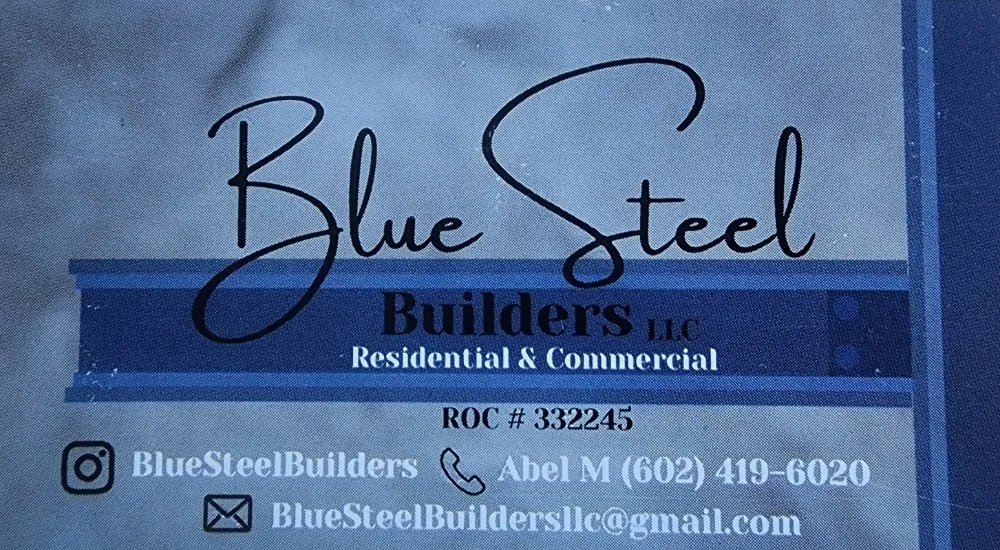 Slide of Blue Steel Builders