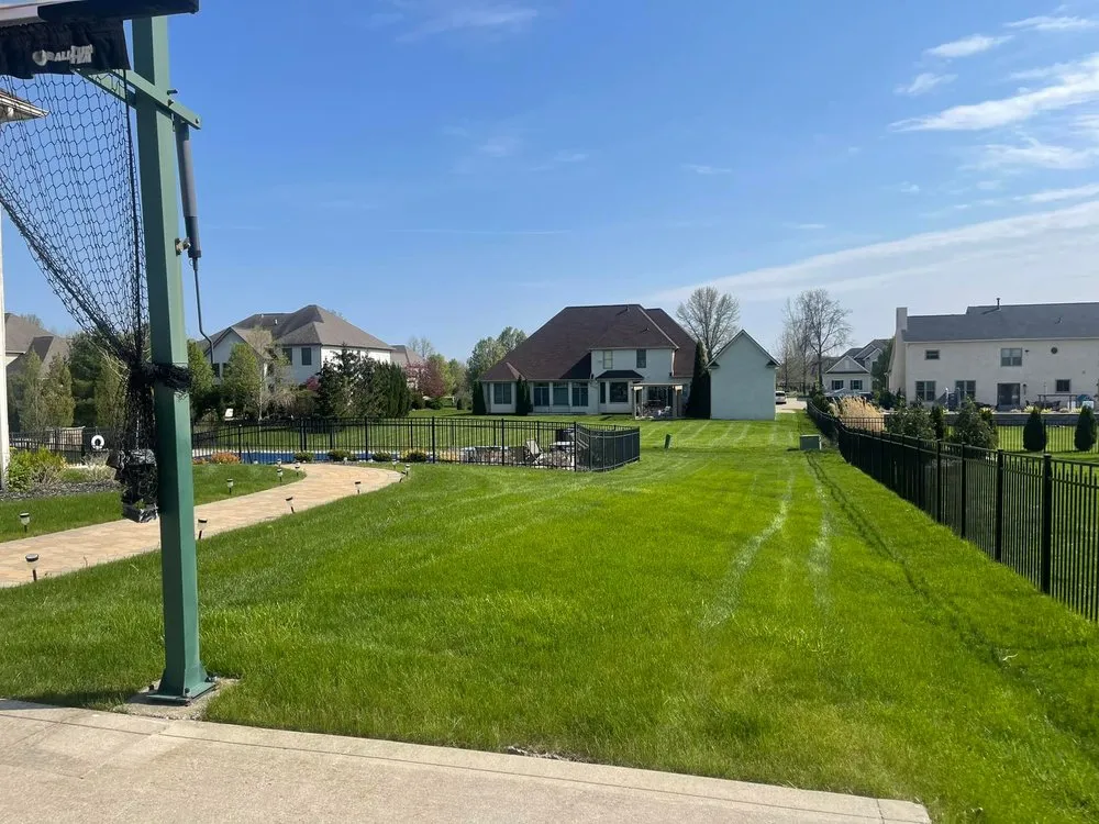 Slide of blue strip roofing and restoration