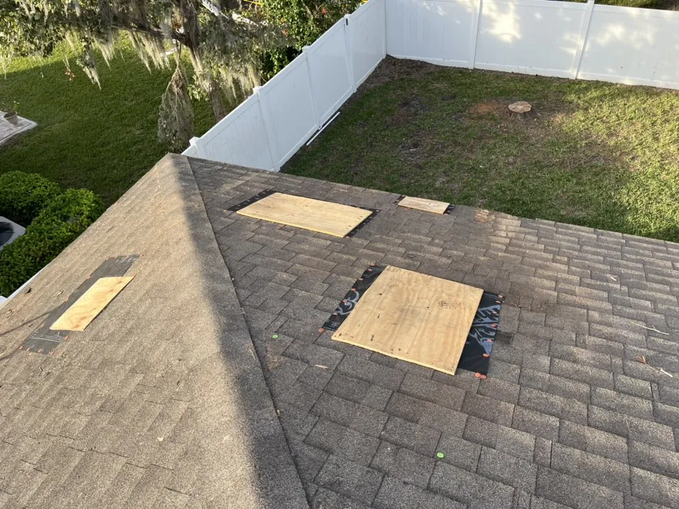 Slide of Blue Tarp Express