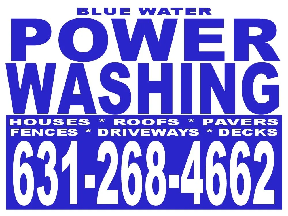 Slide of Blue Water Power Washing