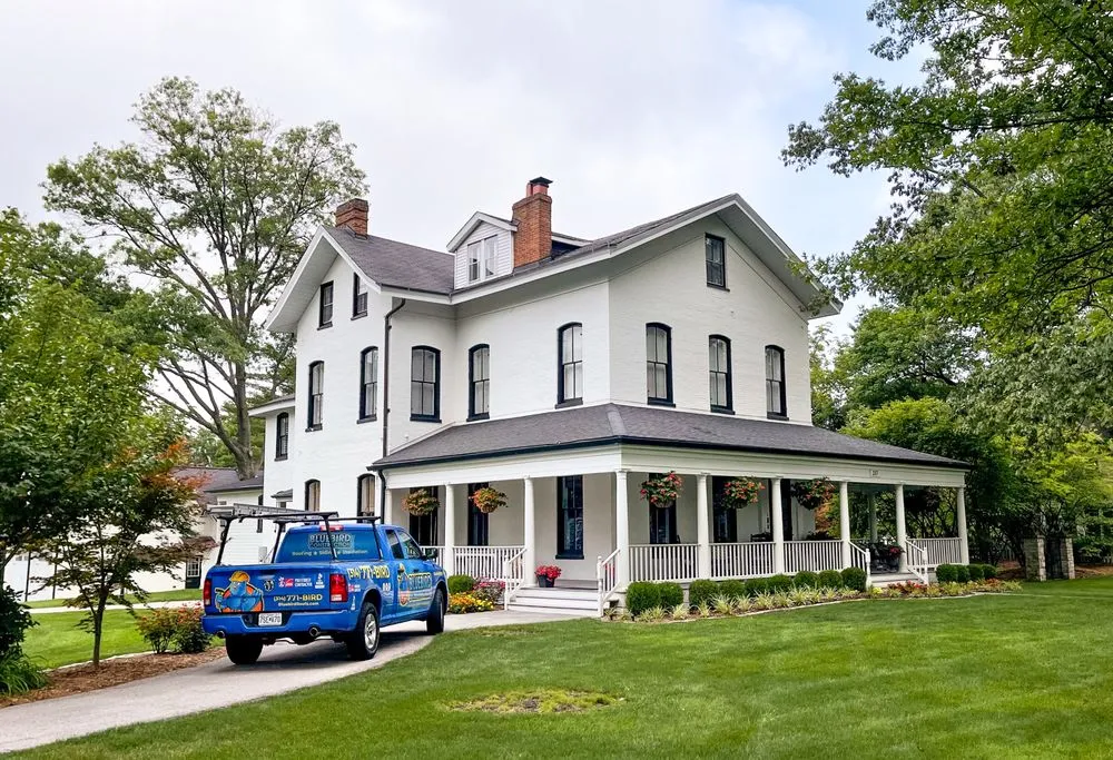 Local shingle roofing service same-day service across St. Peters, MO - Bluebird Construction