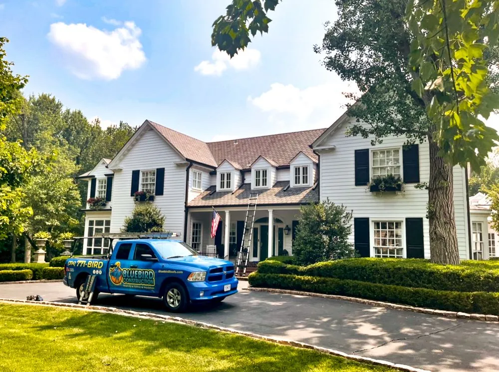 Emergency metal roofing installation experts serving St. Peters, MO - Bluebird Construction