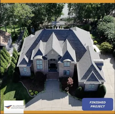 Bluebird Roofing Logo