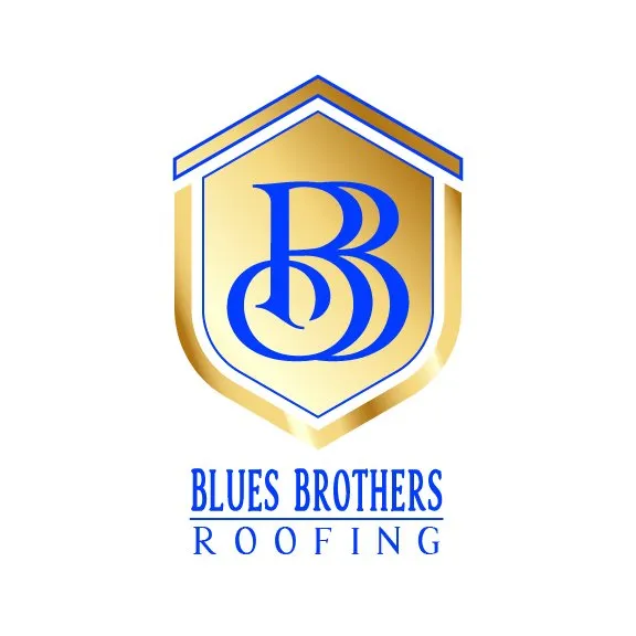 Slide of Blues Brothers Roofing Company
