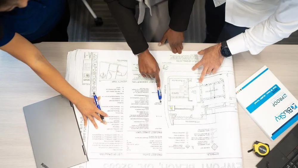 Slide of BluSky - Gypsum