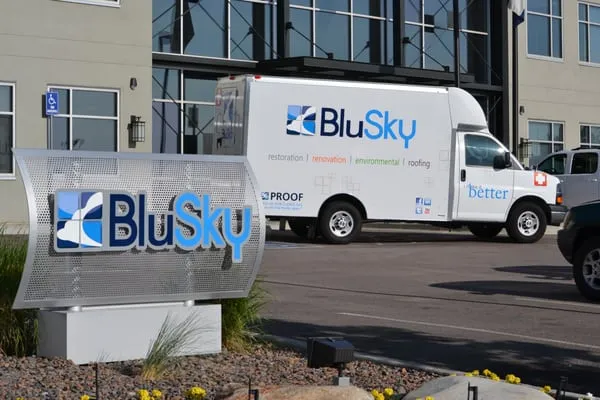 BluSky Restoration Contractors Logo