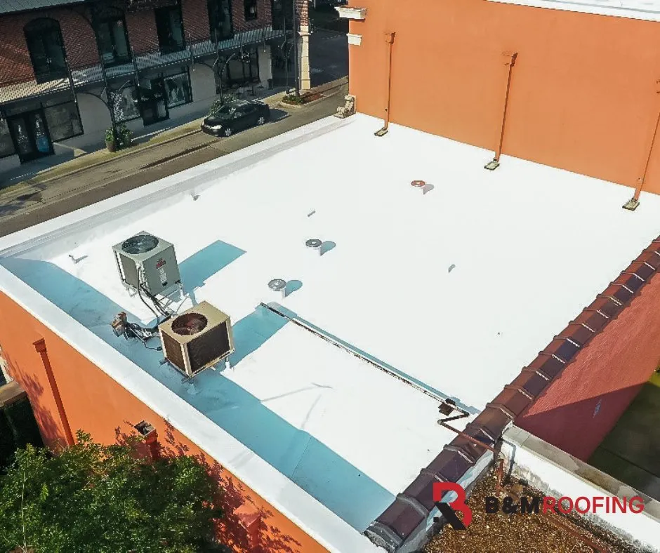 Slide of B&M Roofing