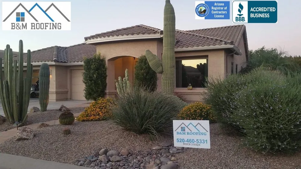 Slide of B&M Roofing