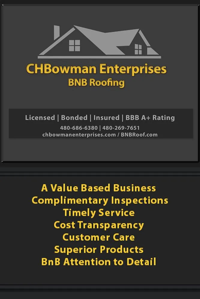 Slide of BnB Roofing