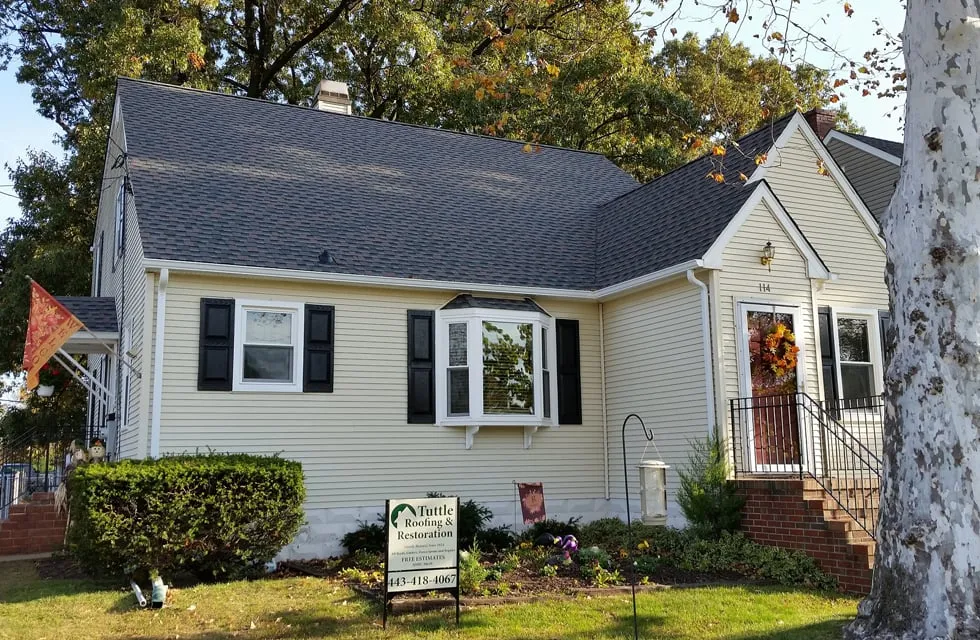 Slide of Bob Tuttle Roofing