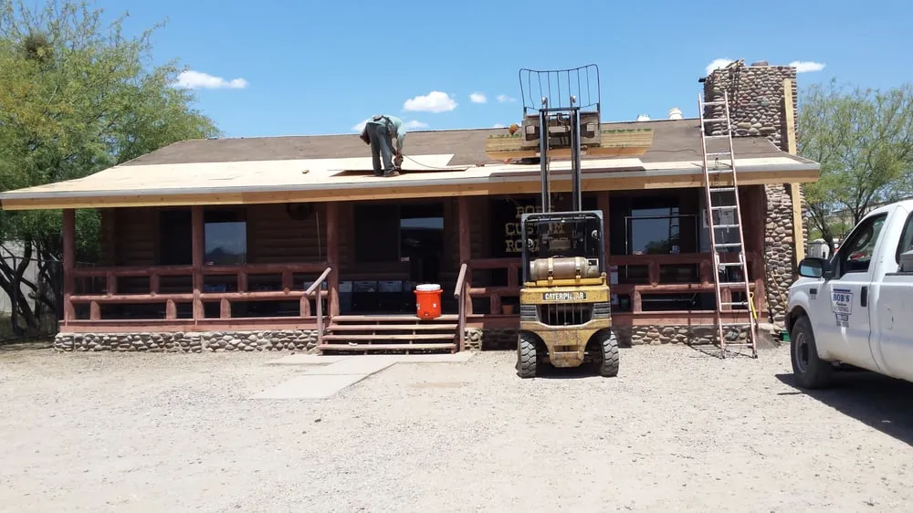 Slide of Bob's Custom Roofing