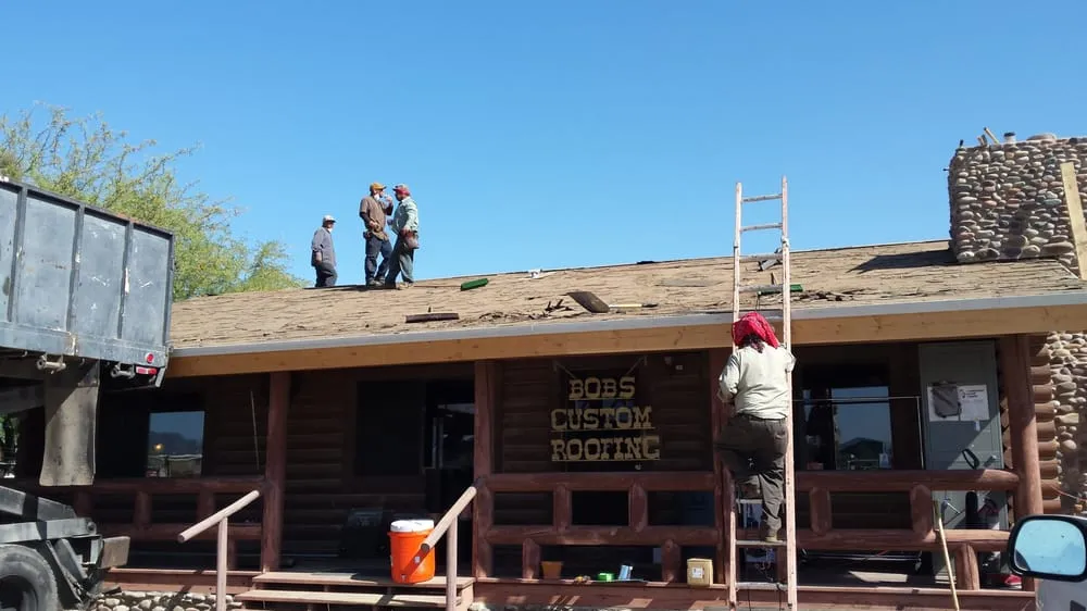 Slide of Bob's Custom Roofing