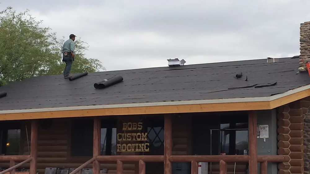 Slide of Bob's Custom Roofing