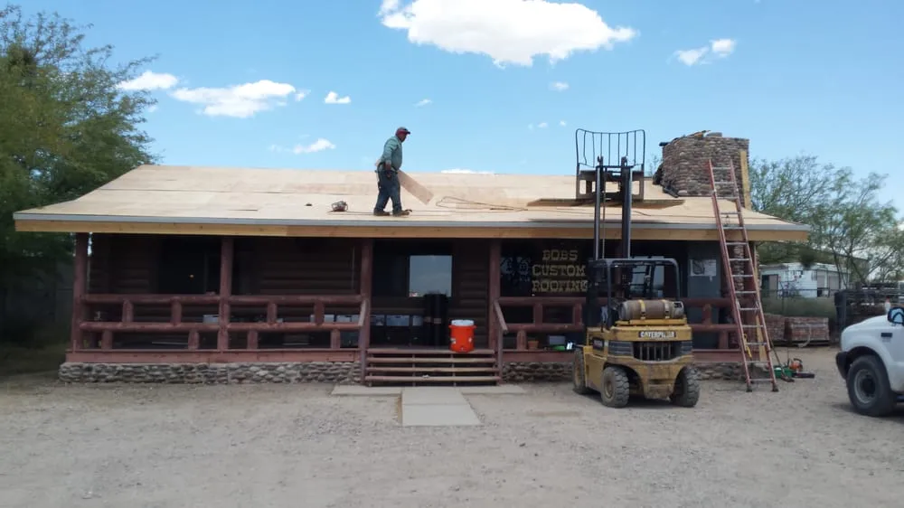 Slide of Bob's Custom Roofing