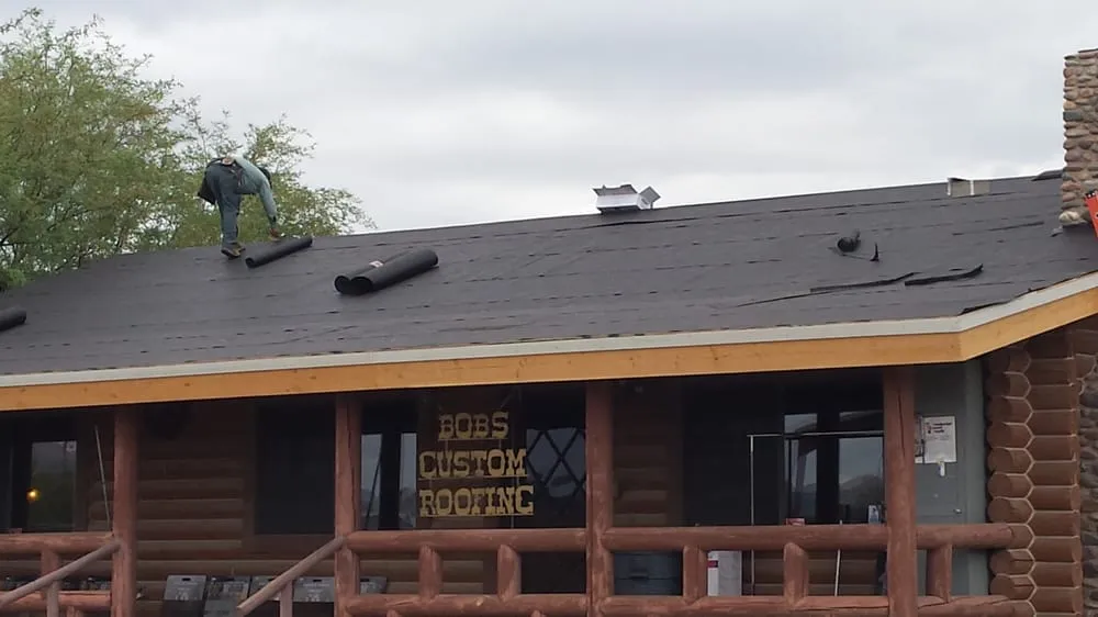 Slide of Bob's Custom Roofing