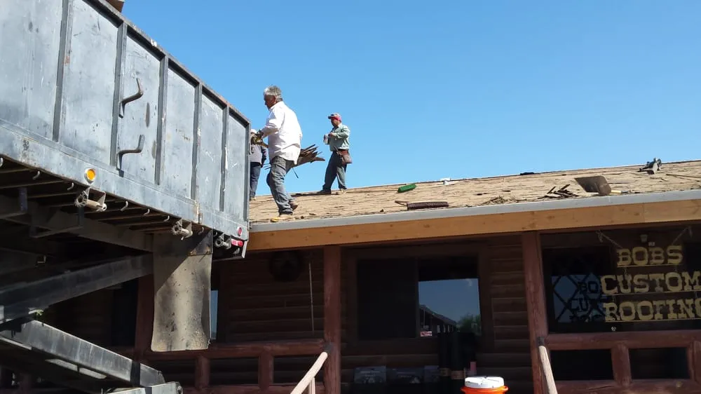 Slide of Bob's Custom Roofing