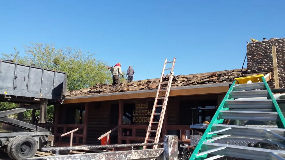 Slide of Bob's Custom Roofing