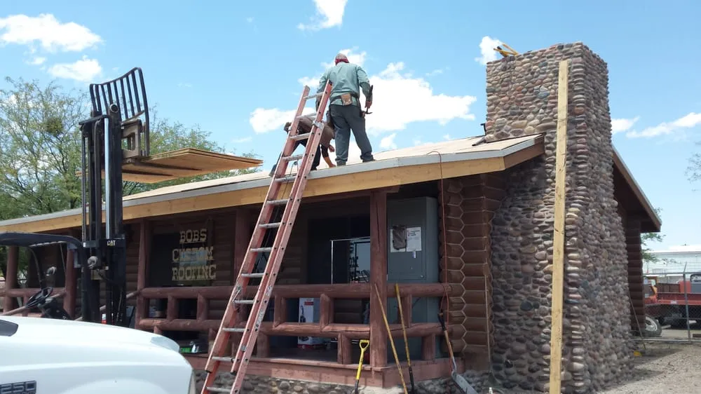 Slide of Bob's Custom Roofing