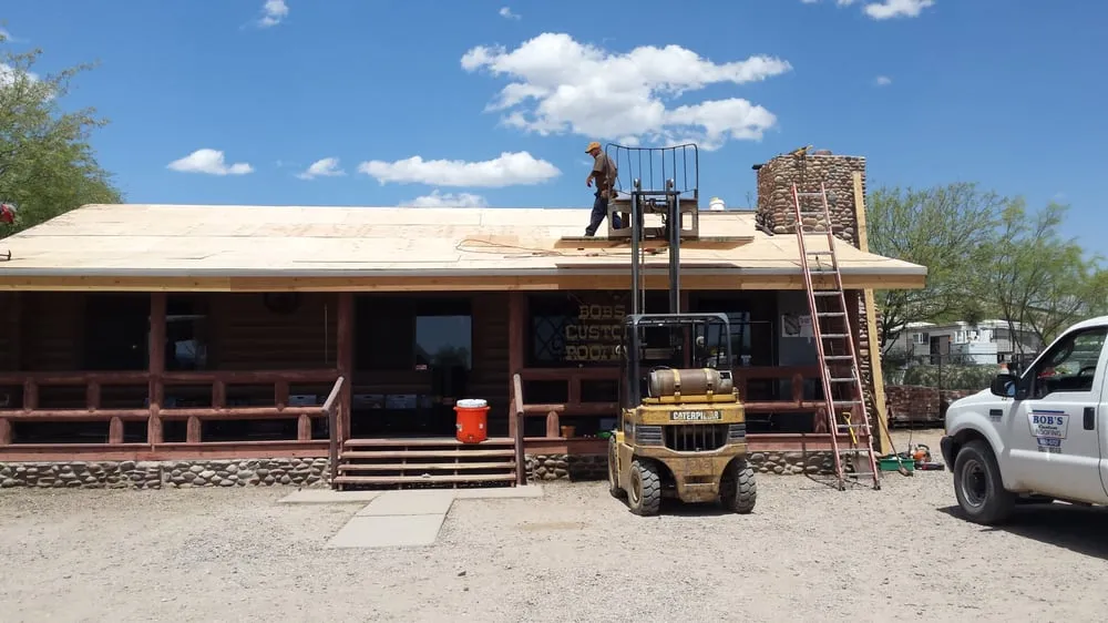 Slide of Bob's Custom Roofing