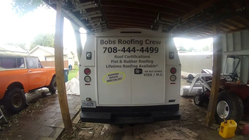 Slide of Bob's Roofing Crew