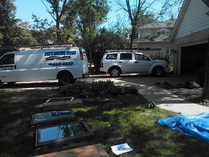 Slide of Bob's Roofing Crew