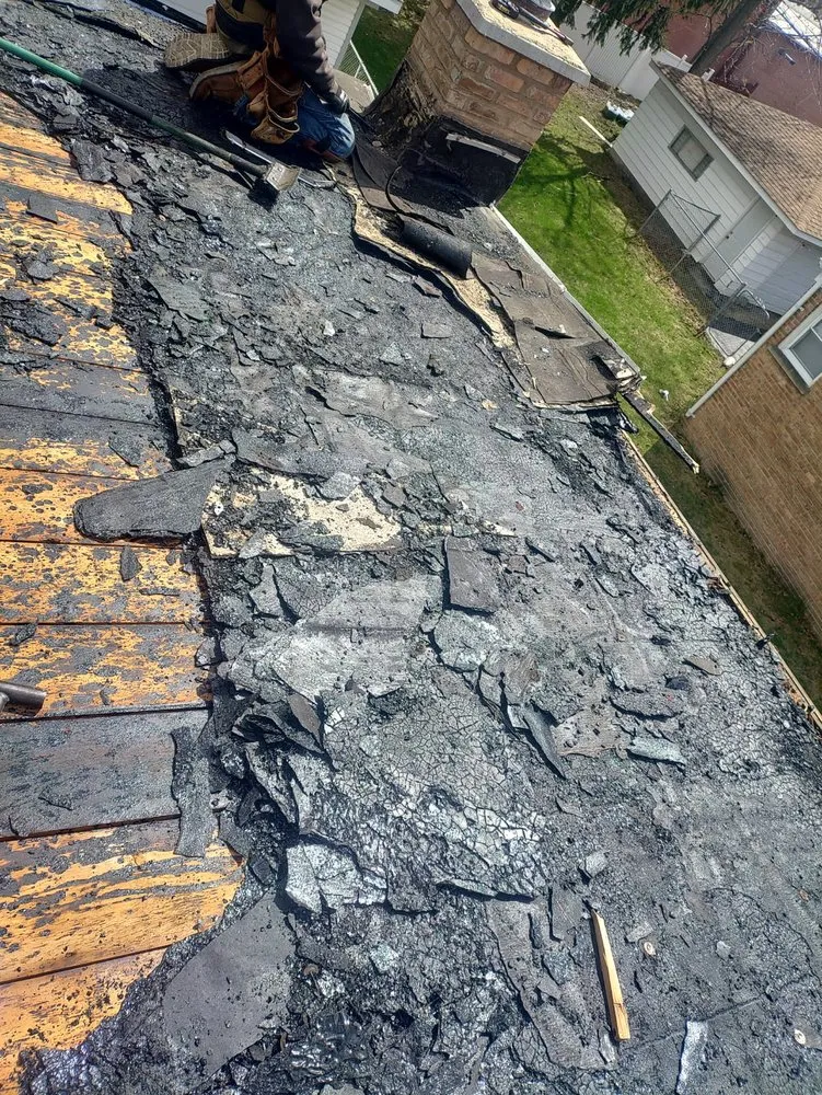 Slide of Bob's Roofing Crew